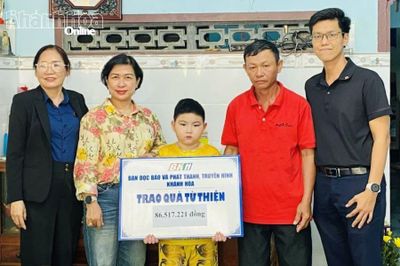 Bạn đọc ủng hộ hơn 140 triệu đồng cho cháu Nguyễn Quốc Huy