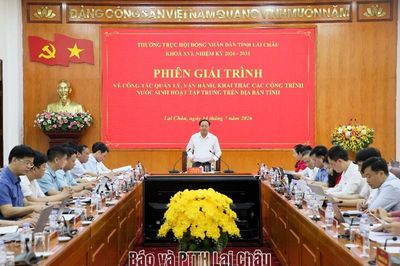 Tăng cường quản lý, vận hành, khai thác các công trình nước sinh hoạt tập trung trên địa bàn tỉnh