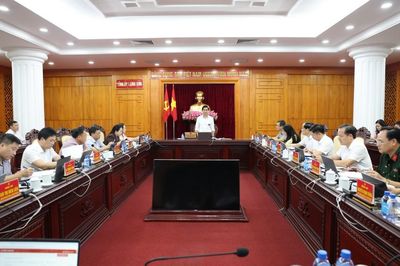 Hội nghị Ban Thường vụ Tỉnh ủy kỳ chuyên đề