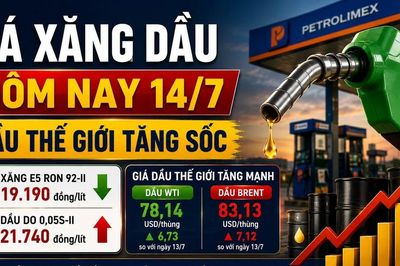 Giá xăng dầu hôm nay 14/7: Dầu thế giới tăng gần 10%