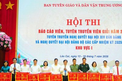 Khai mạc Hội thi Báo cáo viên, tuyên truyền viên giỏi khu vực I năm 2026