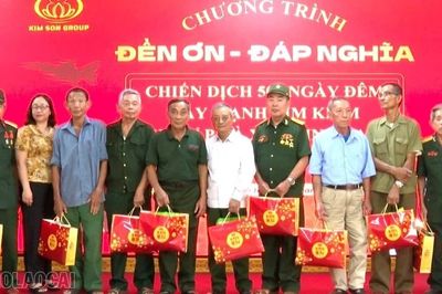 Tri ân người có công với cách mạng tại xã Quy Mông