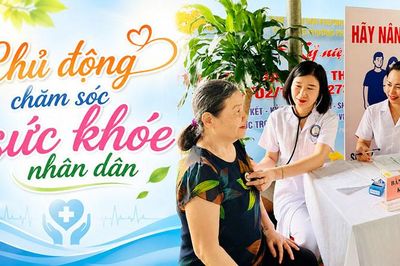 Chủ động chăm sóc sức khỏe nhân dân
