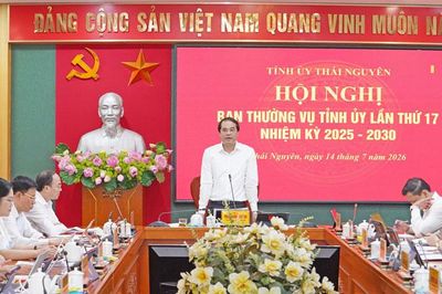 Ban Thường vụ Tỉnh ủy Thái Nguyên: Cho ý kiến về nhiều cơ chế, chính sách tạo động lực phát triển kinh tế - xã hội