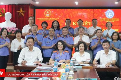 Viện KSND khu vực 1 và BHXH phối hợp bảo vệ quyền lợi người lao động