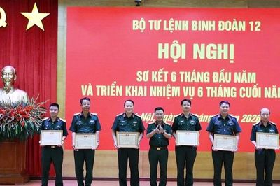 Binh đoàn 12: Nhiều giải đột phá, hoàn thành toàn diện mọi nhiệm vụ
