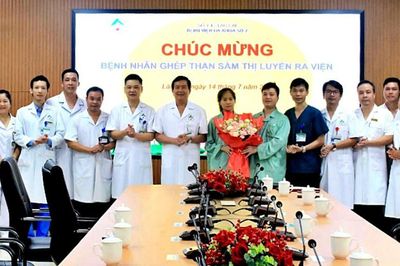 Ca ghép thận thứ tư từ người hiến sống xuất viện an toàn tại Bệnh viện đa khoa số 2 Lào Cai