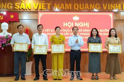 Mặt trận Cà Mau hướng mạnh về cơ sở, xây dựng cộng đồng ấm no, hạnh phúc