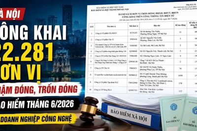 Hà Nội công khai danh sách 22.281 đơn vị chậm đóng, trốn đóng bảo hiểm