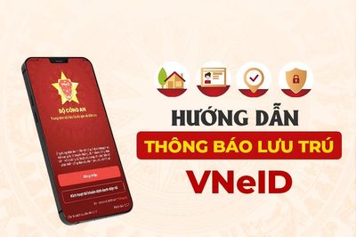 Hướng dẫn thông báo lưu trú trên VNeID khi có người ở lại nhà qua đêm