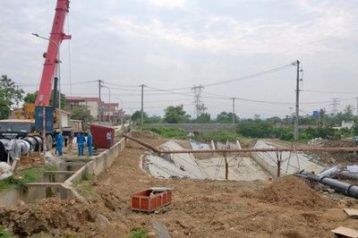 Dự án nâng cấp 3 trạm bơm chống ngập cho khu vực phía Bắc Hà Nội trên đường về đích