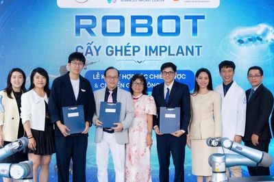 Nha khoa Nhân Tâm tiếp nhận chuyển giao robot cấy ghép implant