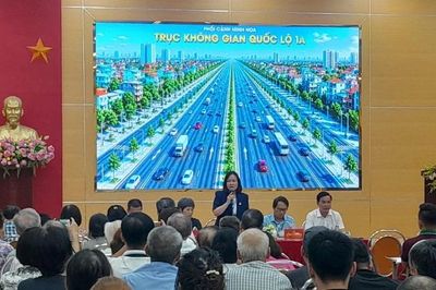 Thông tin chính sách bồi thường, tái định cư dự án trục không gian Quốc lộ 1A tại phường Kim Liên