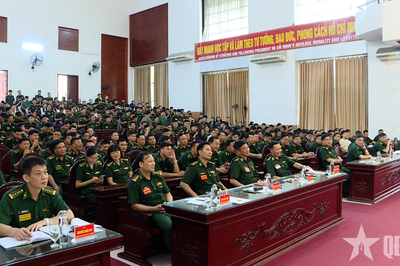 Kiểm tra chất lượng cán bộ đoàn Bộ đội Biên phòng