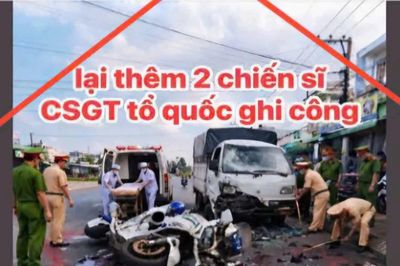 Công an bác thông tin cảnh sát giao thông truy đuổi phương tiện dẫn đến tai nạn ở Cà Mau