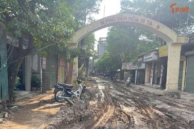 Cống thoát nước thi công dang dở, người dân mòn mỏi chờ ngày hoàn thành