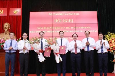 Bộ GD&ĐT ban hành phân công nhiệm vụ của Bộ trưởng, Thứ trưởng sau kiện toàn lãnh đạo