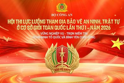 Sắp diễn ra Hội thi lực lượng tham gia bảo vệ an ninh, trật tự ở cơ sở giỏi toàn quốc (lần thứ I) năm 2026 - Vòng khu vực phía Bắc