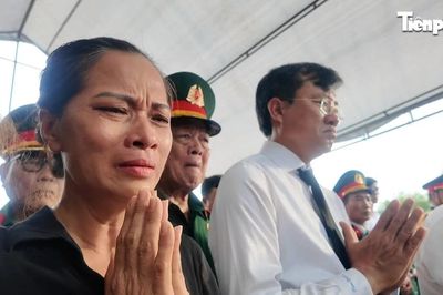 58 năm dưới lòng hang Đá Sập, các liệt sĩ trở về trong nước mắt đồng đội