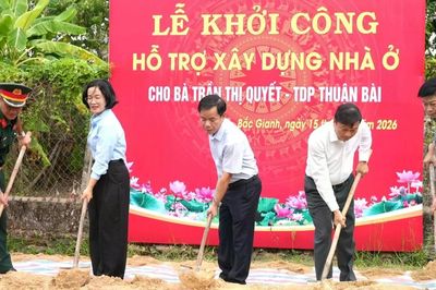 Quảng Trị đồng loạt khởi công hơn 3.500 nhà ở cho gia đình chính sách