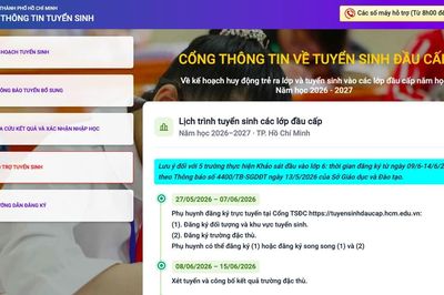 Thông tin sai lệch về tuyển sinh lan truyền trên mạng, Sở GD&ĐT TPHCM cảnh báo 'nóng'