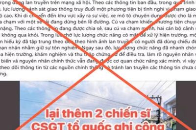Công an Cà Mau làm rõ tin đồn CSGT truy đuổi phương tiện dẫn đến tai nạn