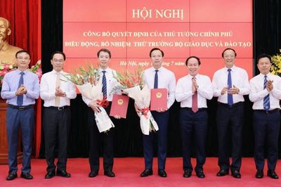 Phân công nhiệm vụ của Bộ trưởng và 5 Thứ trưởng Bộ GD-ĐT
