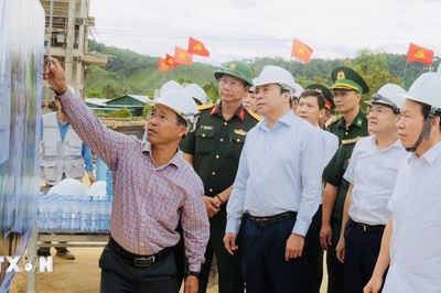 Phó Thủ tướng Lê Tiến Châu yêu cầu đẩy nhanh tiến độ xây trường học biên giới