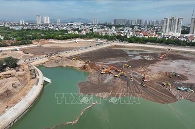 Hà Nội đẩy nhanh các dự án thoát nước, từng bước giảm úng ngập đô thị