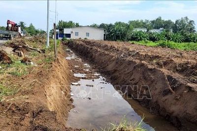 Đồng Tháp ngăn chặn đào đất trái phép trong phạm vi Dự án Đường tỉnh 878
