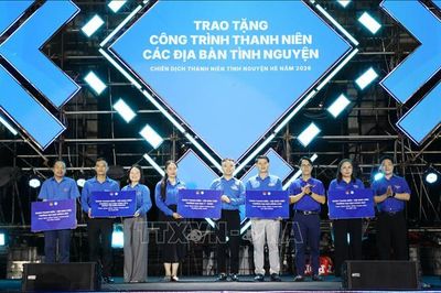 Màu áo xanh tình nguyện với nhiều hoạt động ý nghĩa