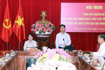 Hoàn thiện đồng bộ chính sách đất đai, kinh doanh bất động sản
