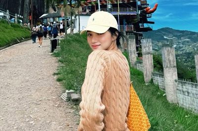 Hoa hậu Hương Giang 'oanh tạc' Colombia