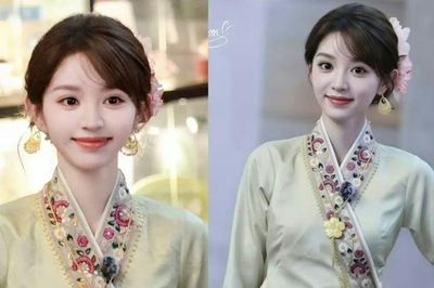 Điền Hi Vi gây sốt với tạo hình công chúa dân tộc ngọt ngào