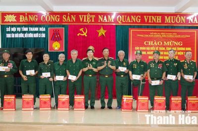 Bộ Tư lệnh Quân khu 4 tri ân người có công tỉnh Thanh Hóa