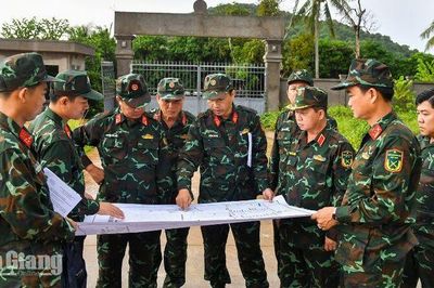 Đẩy nhanh tiến độ xây dựng trường bắn, thao trường huấn luyện