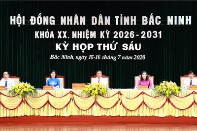 Khai mạc kỳ họp thứ Sáu, HĐND tỉnh Bắc Ninh khóa XX, nhiệm kỳ 2026 - 2031