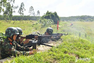 Diễn tập Chiến thuật trung đội bộ binh bảo đảm yêu cầu, an toàn mọi mặt