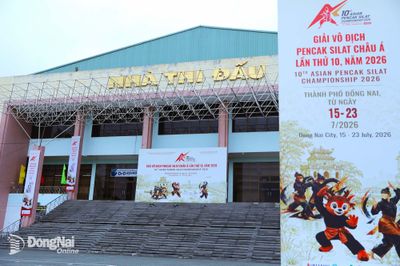 Thành phố Đồng Nai sẵn sàng cho Giải vô địch Pencak Silat châu Á lần thứ 10 năm 2026