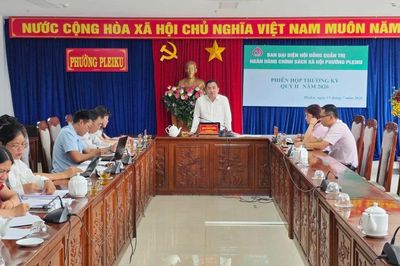Phường Pleiku giải ngân hơn 16,7 tỷ đồng vốn tín dụng chính sách