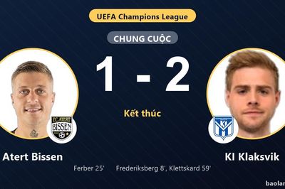 KI Klaksvik hạ Atert Bissen, còn đội bóng Luxembourg nhận thất bại