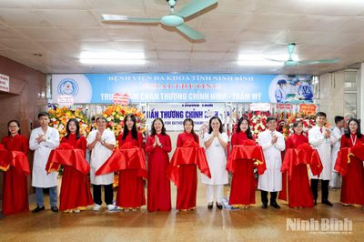 Bệnh viện Đa khoa tỉnh khai trương Trung tâm Chấn thương chỉnh hình - Thẩm mỹ