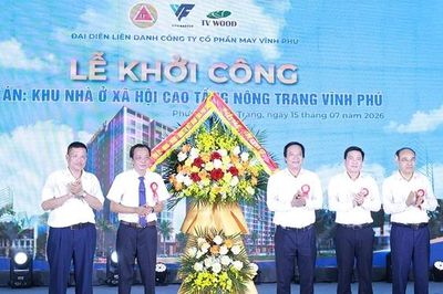 Khởi công dự án Khu nhà ở xã hội cao tầng Nông Trang Vĩnh Phú