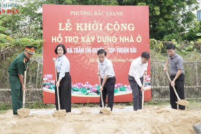 Quảng Trị: Đồng loạt khởi công xây dựng, sửa chữa hơn 3.500 căn nhà cho người có công và thân nhân liệt sĩ