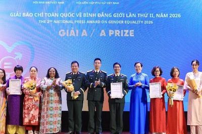 24 tác phẩm xuất sắc đoạt giải Báo chí toàn quốc về Bình đẳng giới lần thứ II, năm 2026