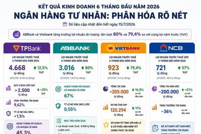 Lợi nhuận ngân hàng 6 tháng: Thêm TPBank nhập cuộc, ABBank vẫn dẫn đầu
