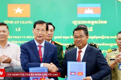 An Giang quy tập 14 hài cốt liệt sĩ tại tỉnh Takeo (Campuchia)