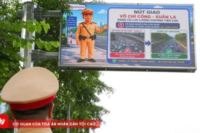 Hà Nội: Người dân có thể theo dõi ùn tắc, ngập úng qua màn hình LED trên đường