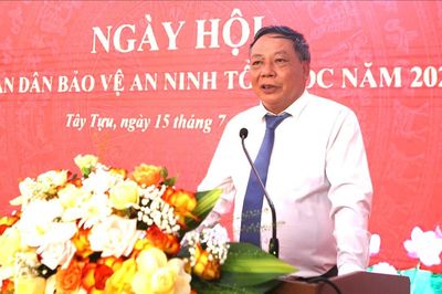 Bảo đảm an ninh, an toàn cho nhân dân là nhiệm vụ trọng tâm