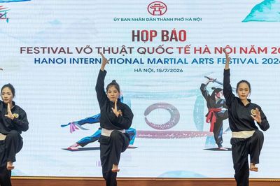 Khởi động Festival Võ thuật quốc tế Hà Nội 2026